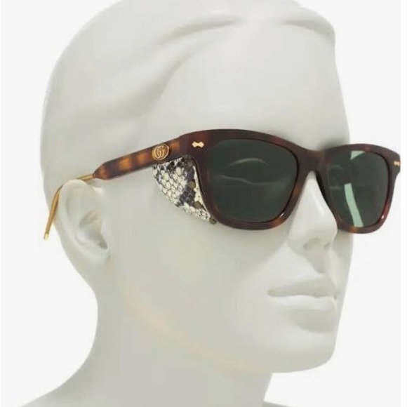 New Auth - GG0671S Sunglasses by Gucci™. Shape: Rectangle, Material: Acetate, - Picture 6 of 12
